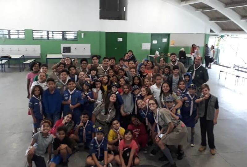 Escola na Vila Carrão recebe o 2º EducAÇÃO Escoteira