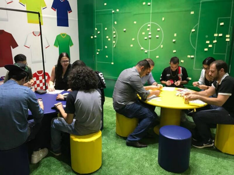 Mundial é tema de atrações para crianças e adultos na Penha