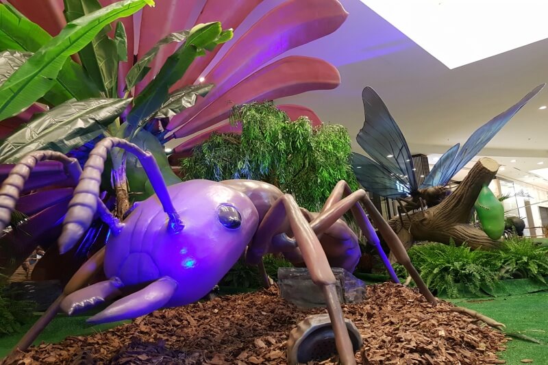 Shopping na Zona Leste traz a exposição “Natureza Gigante” para as férias